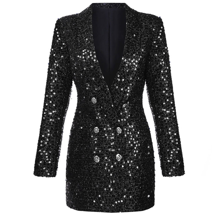Levoire | Robe Blazer Pailletée
