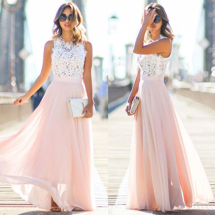 Levoire | Dentelle Et Voile Robe Sans Bretelles