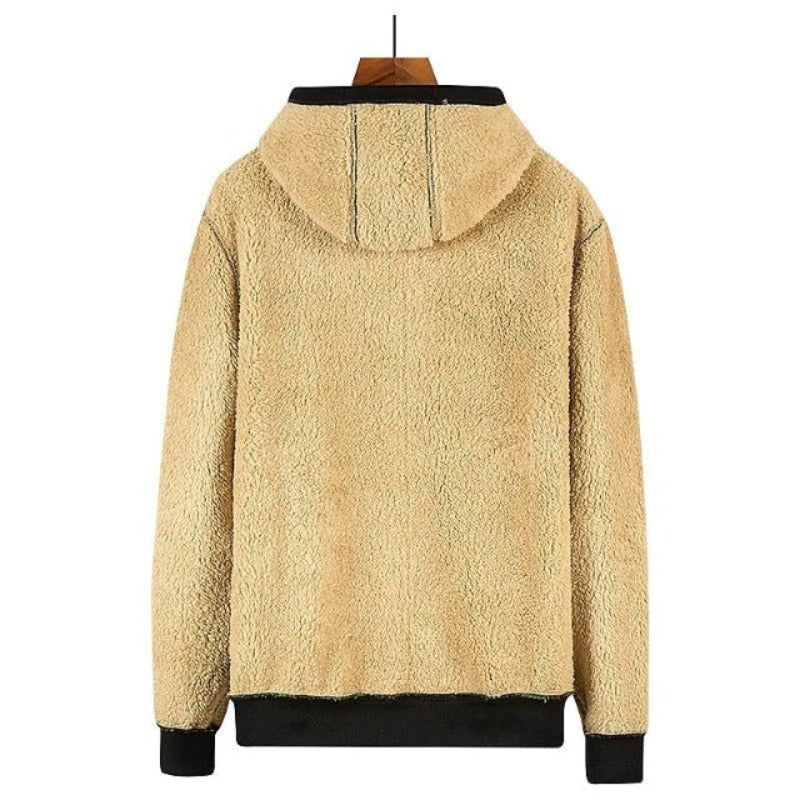Levoire | Veste en cuir synthétique rembourrée