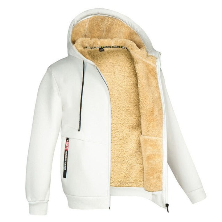 Levoire | Veste en cuir synthétique rembourrée Blanc