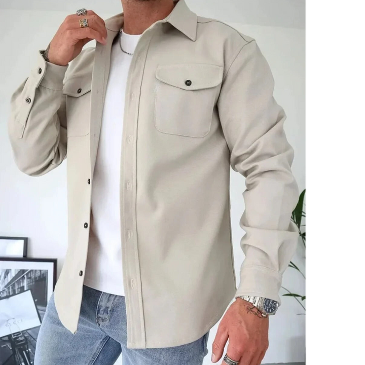Levoire | Veste De Chemise Beige clair