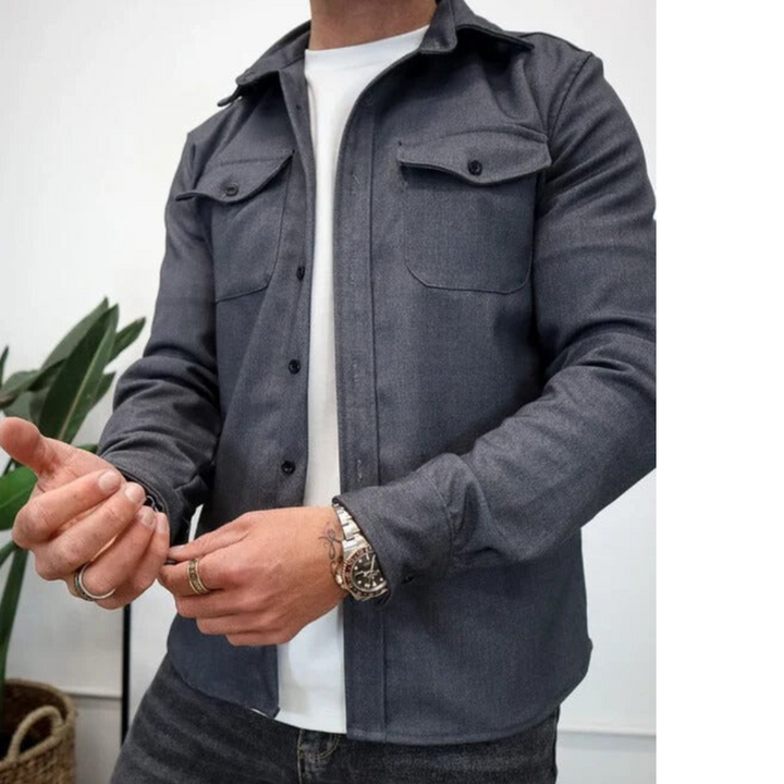 Levoire | Veste De Chemise Gris foncé
