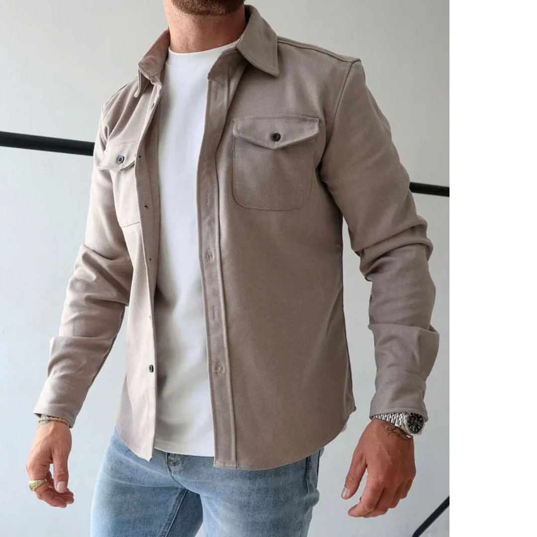Levoire | Veste De Chemise Beige