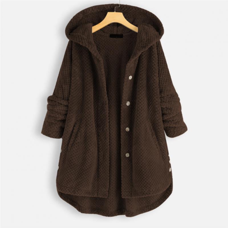 Levoire | Veste En Fleece Chaleureuse Marron