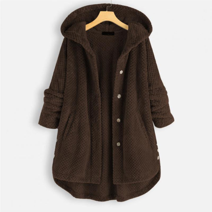 Levoire | Veste En Fleece Chaleureuse Marron