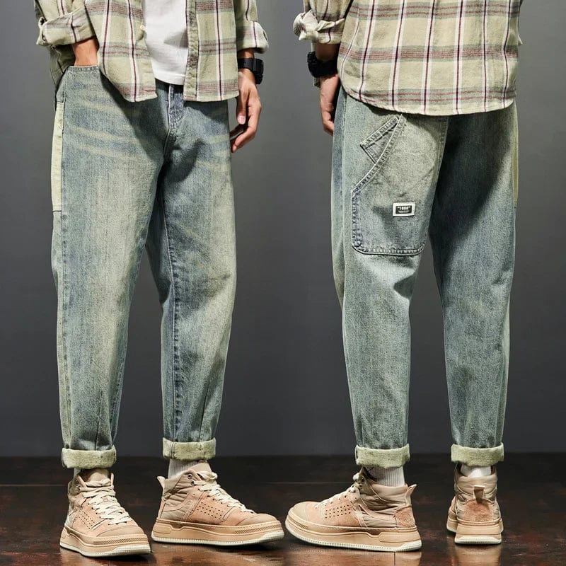 Levoire | Retro Jeans Bleu denim délavé