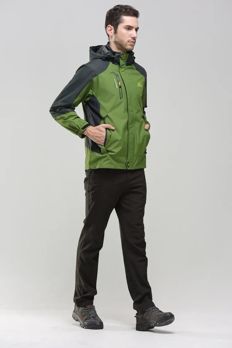 Levoire | Veste De Plein Air Légère Et Imperméable Pour Hommes Vert olive