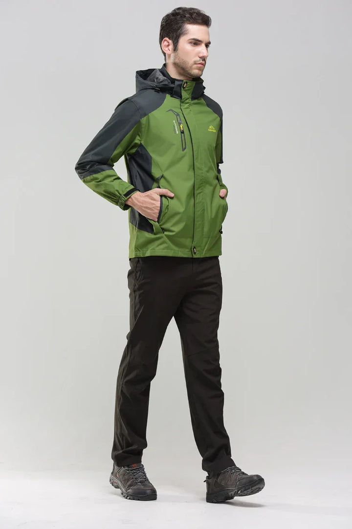 Levoire | Veste De Plein Air Légère Et Imperméable Pour Hommes Vert olive