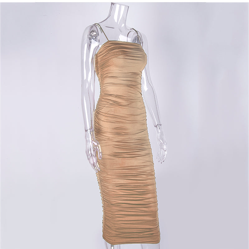 Levoire | Robes Midi À Épaules Ridéess