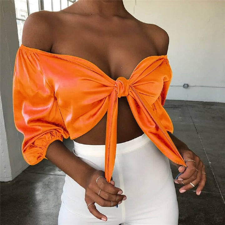 Levoire | Top Satin Sexy, Élégant & Stylé