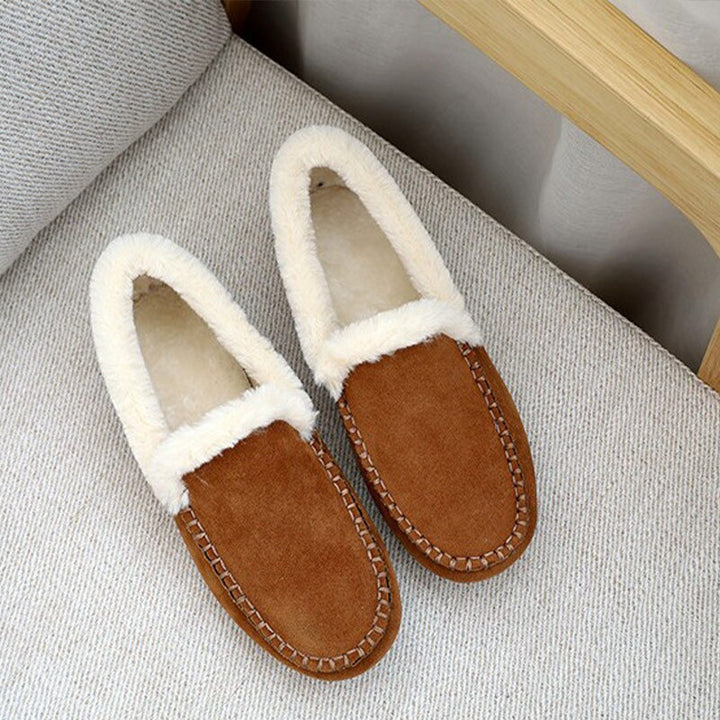 Levoire | Mocassins Pour Femmes Avec Semelle Antidérapante Marron