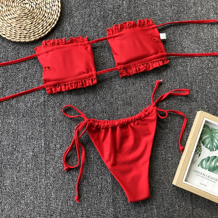 Levoire | Bikini Vibrant Plage Élégant