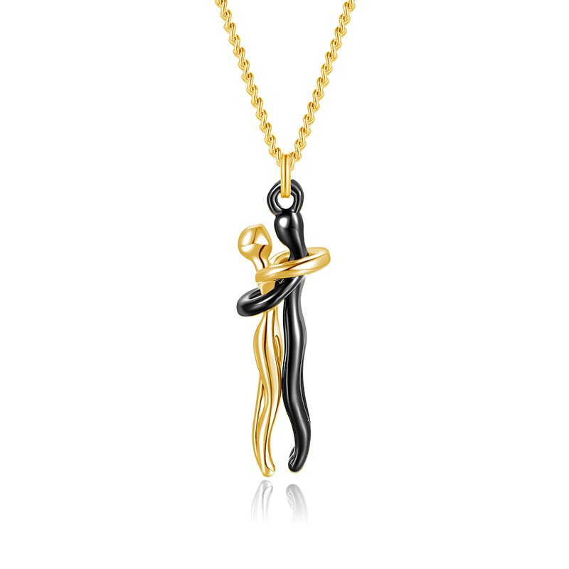 Levoire | Clin Couple Collier Noir Or 1+1 Gratuit