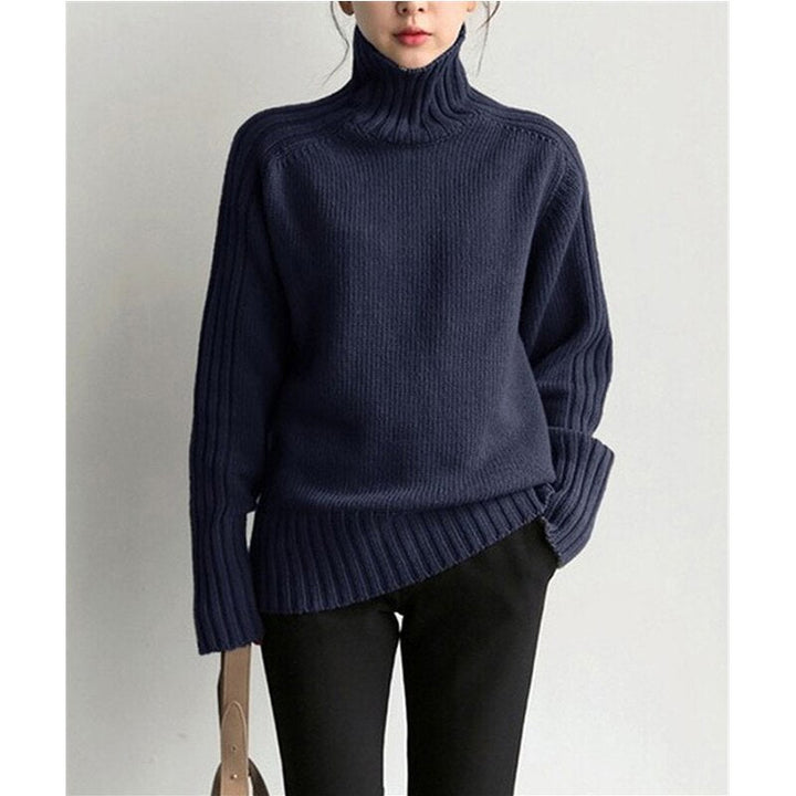 Levoire | Pull Élégant Confortable Pour Femmes Bleu Taille unique
