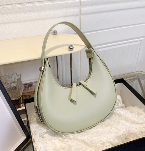 Levoire | Sac À Main Tendance À Fermeture Éclair Sac Épaule Petite Sacoche Vert