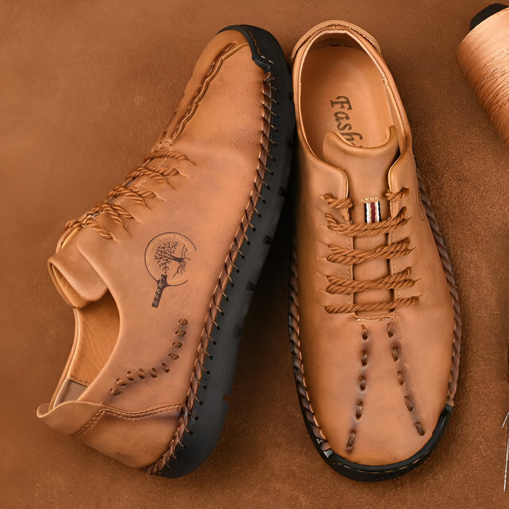 Levoire | Chaussures De Sport Orthopédiques Pour Hommes Au Style Italien Braun