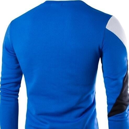 Levoire | Slim fit Manches longues Col rond T-shirt en coton