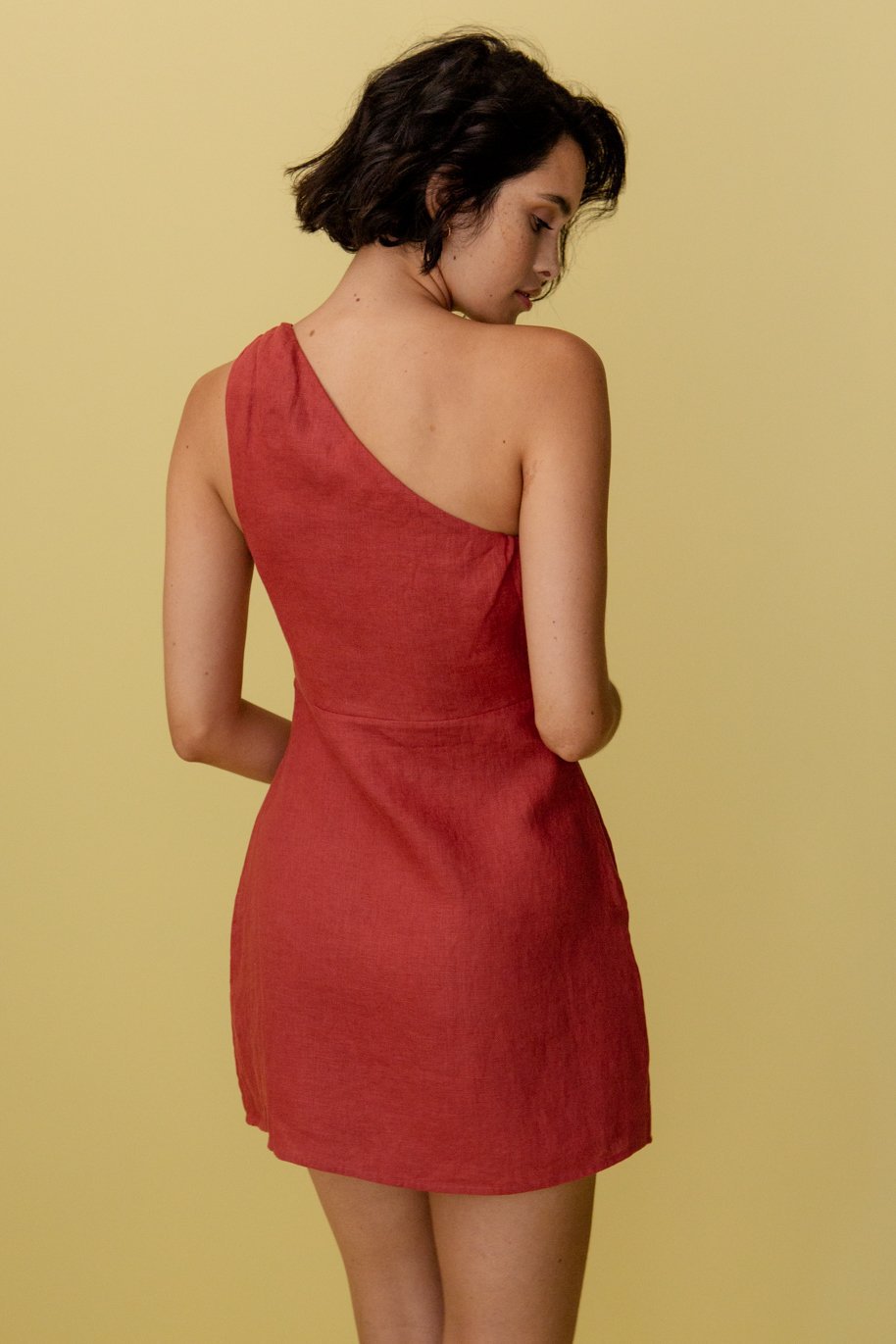 Levoire | Robe À Épaule Unique Pour Femme Ella
