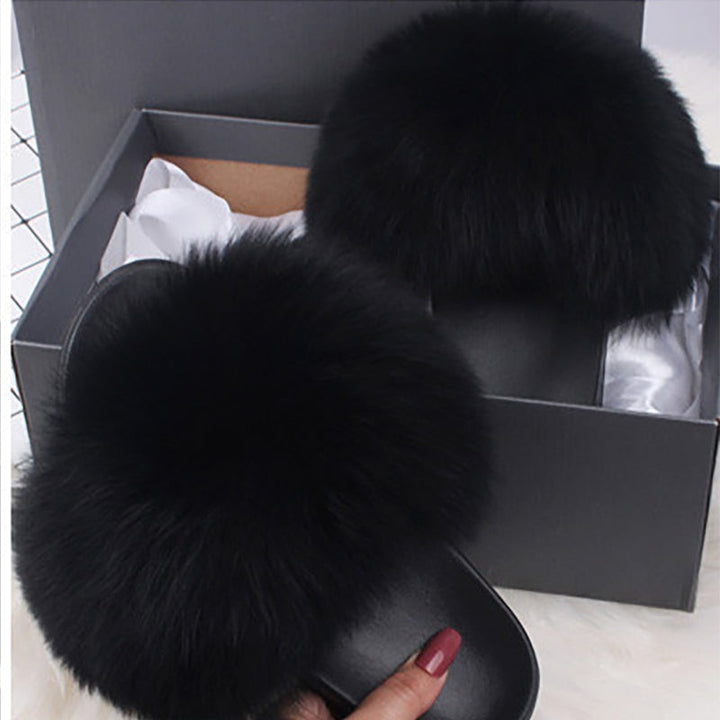 Levoire | Chaussons Chauds Pour Femmes, Pantoufles Douces Et Confortables Pour La Maison Noir