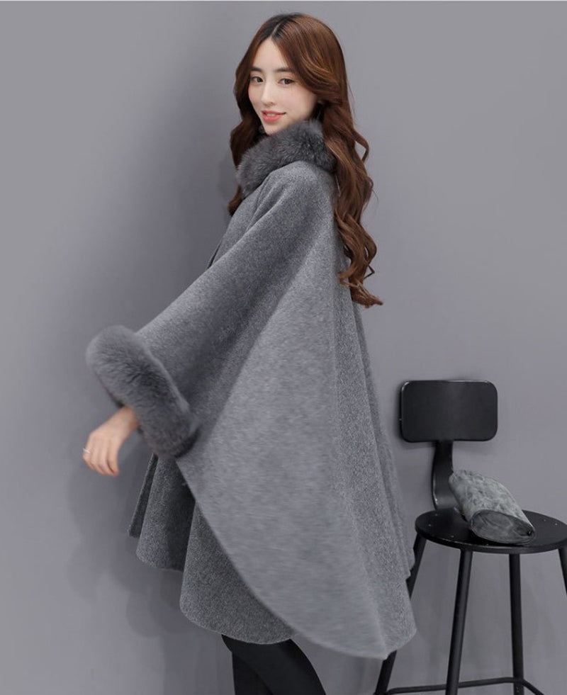 Levoire | Manteau Original Avec Sensation De Cachemire Gris