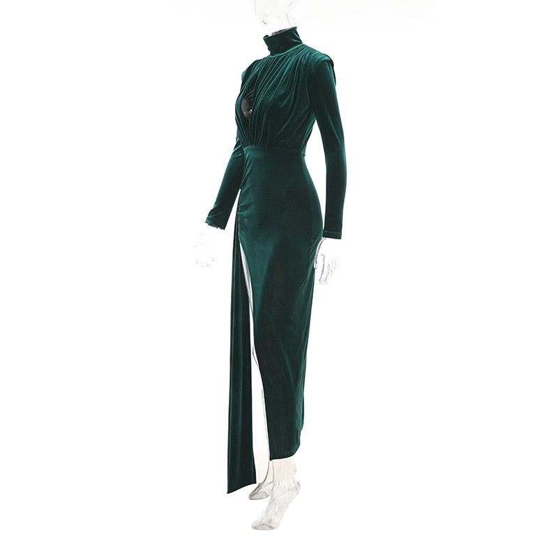 Levoire | Velours Fente Hohlspalte Robes