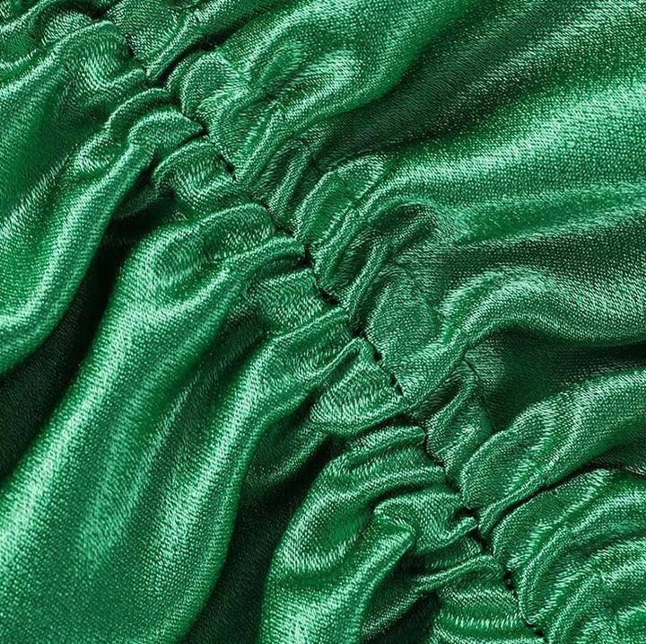 Levoire | Satin Robes À Bretelles Hautes Non Découpées
