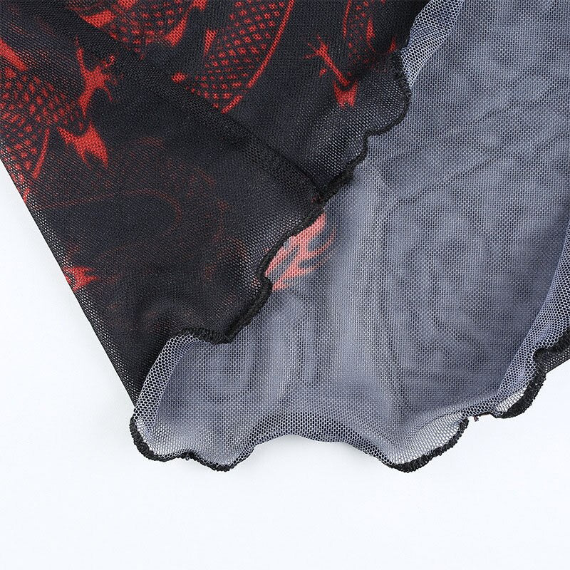 Levoire | Dragon Mesh Parfait Pour Une Soirée