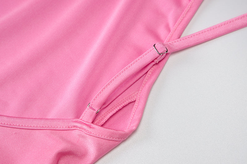 Levoire | Découpe D'Épaule Transition Arrière Mi-Longue Robes