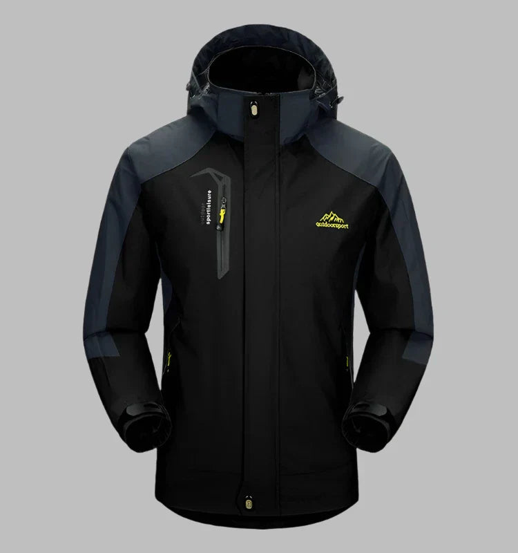 Levoire | Veste De Plein Air Légère Et Imperméable Pour Hommes Noir