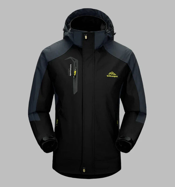 Levoire | Veste De Plein Air Légère Et Imperméable Pour Hommes Noir