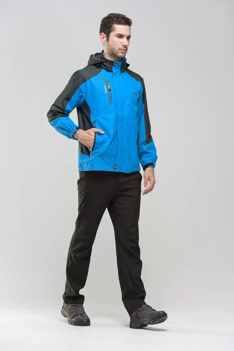 Levoire | Veste De Plein Air Légère Et Imperméable Pour Hommes Bleu