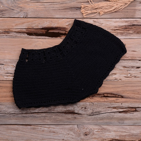 Levoire | Ensemble De Crochet Parfait Pour Une Journée D'Été Pantalon Noir