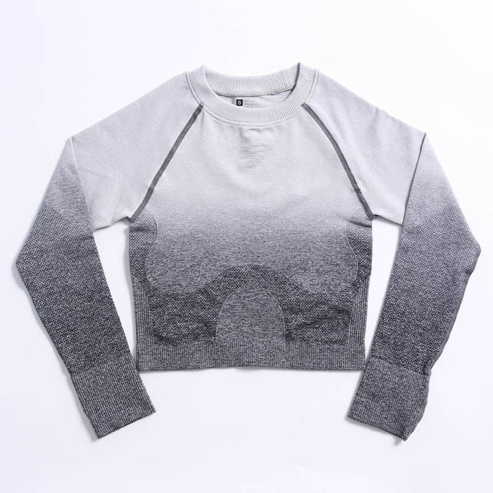 Levoire | Blouse De Sport À Manches Longues Gris clair