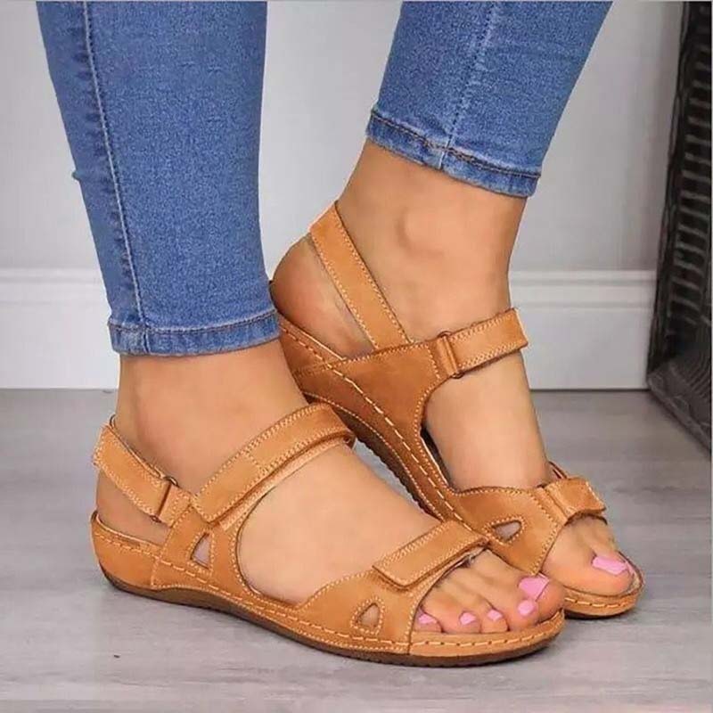 Levoire | Sandales Ergonomiques Femmes braun