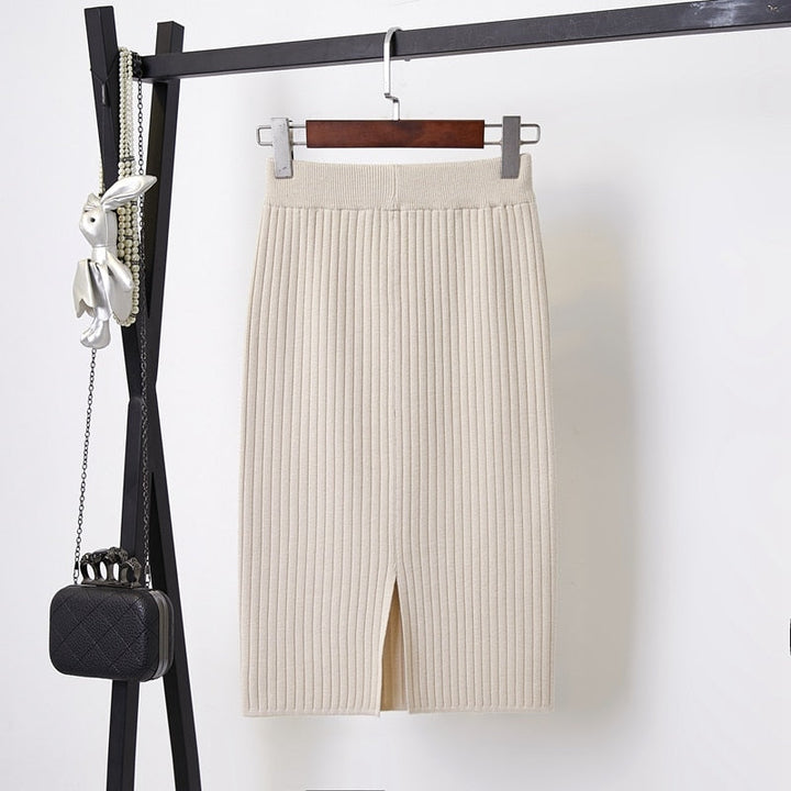 Levoire | Jupe Chaleureuse, Confortable & Élégante Beige