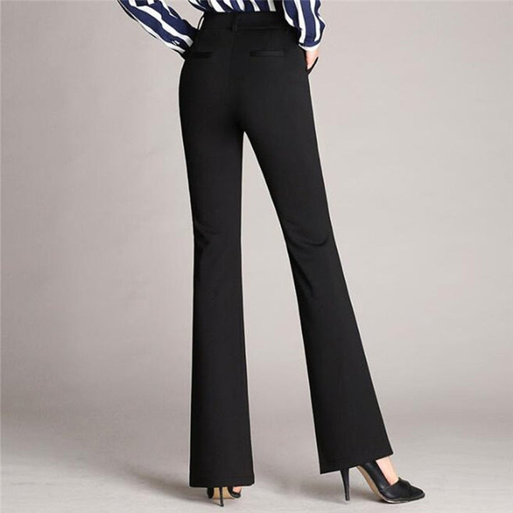 Levoire | Bas De Pantalon Taille Haute Ajusté noir