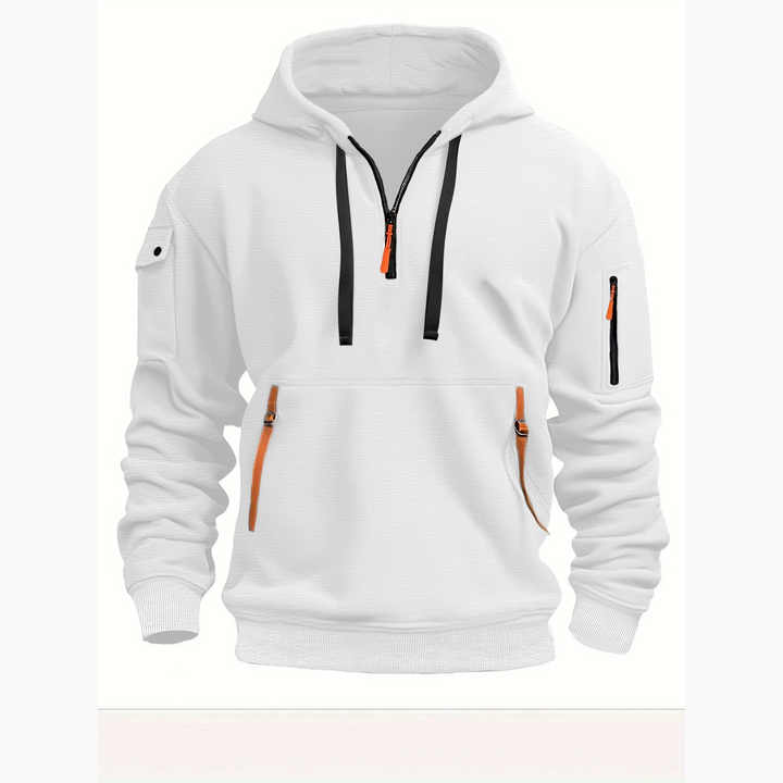 Levoire | Sweat à demi-fermeture éclair Blanc