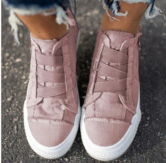 Levoire | Femmes Chaussures En Toile Rosa