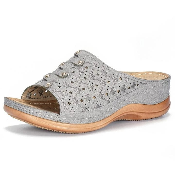 Levoire | Sandales Avec Support Orthopédique Pour Femmes Gris