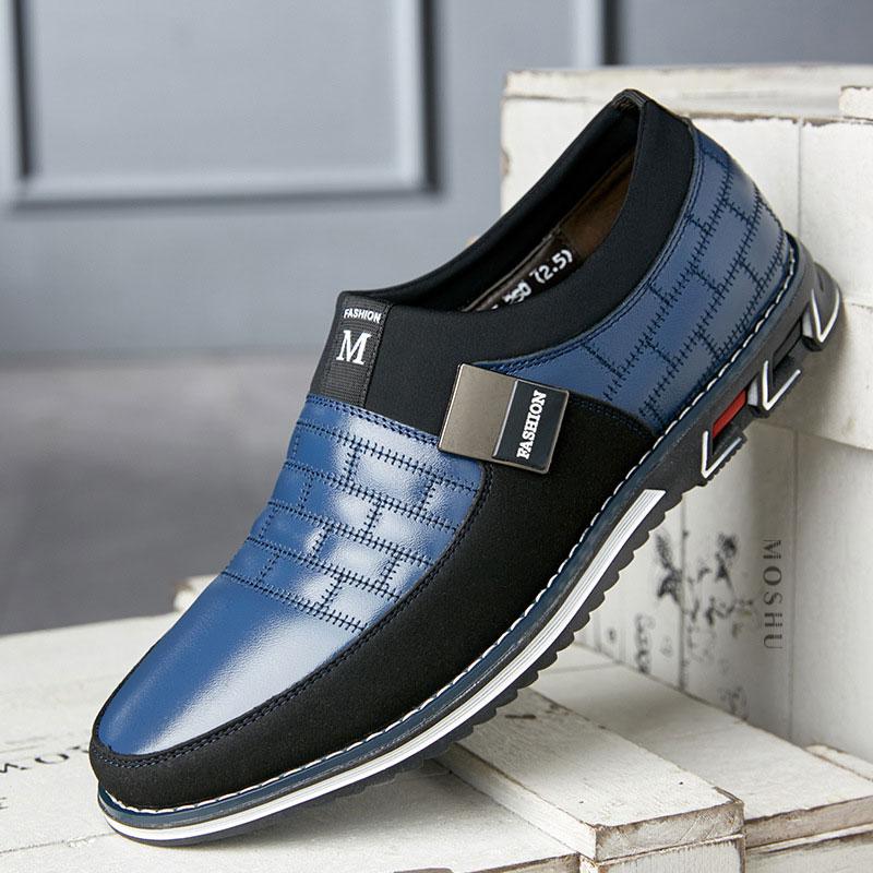 Levoire | Chaussures Élégantes Pour Hommes Bleu