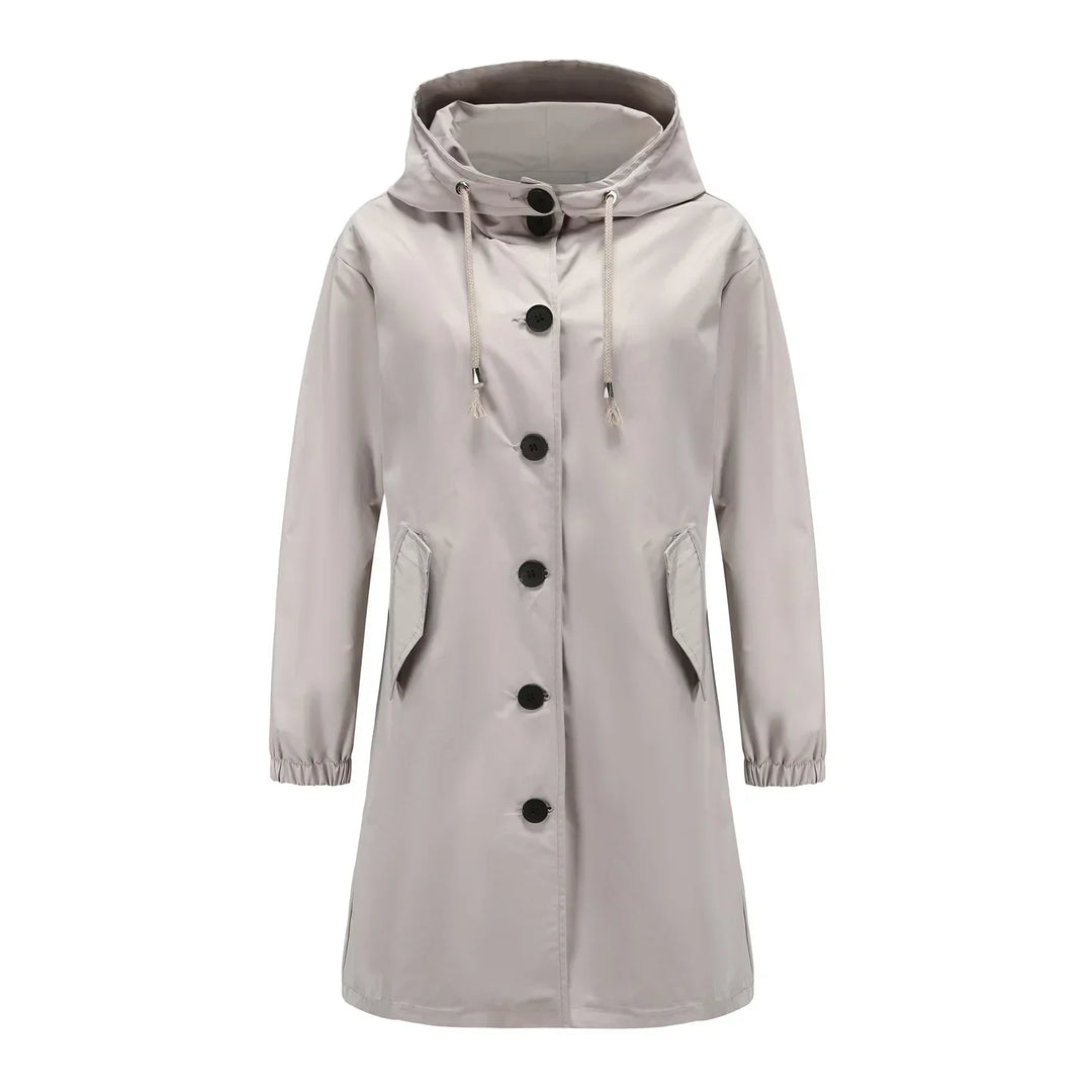 ANOUK™ - MANTEAU TRENCH IMPRÉGNAF Gris