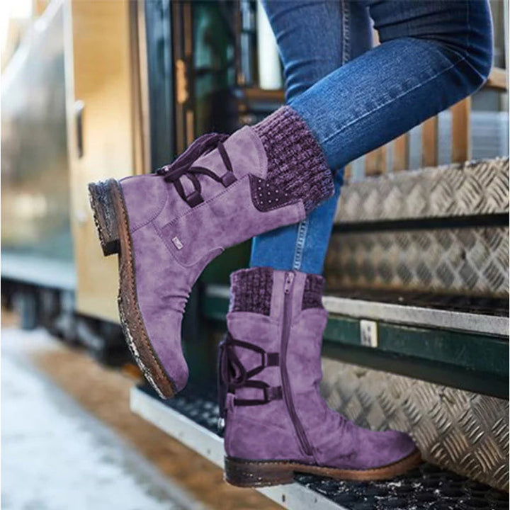 Levoire | Bottes Élégantes Et Confortables Violet