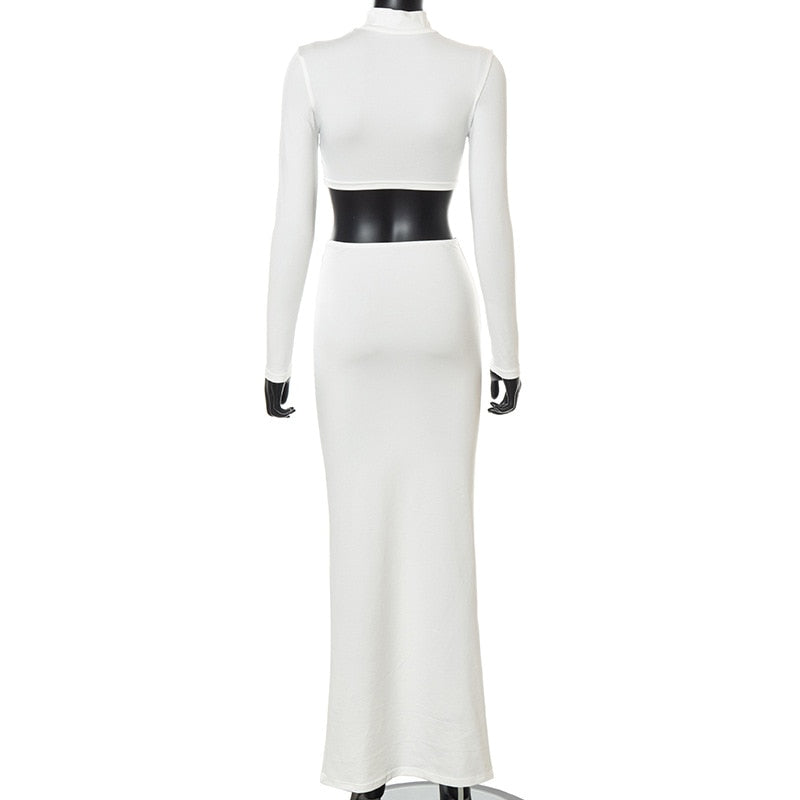 Levoire | Robe Longue Drapée Ajustée