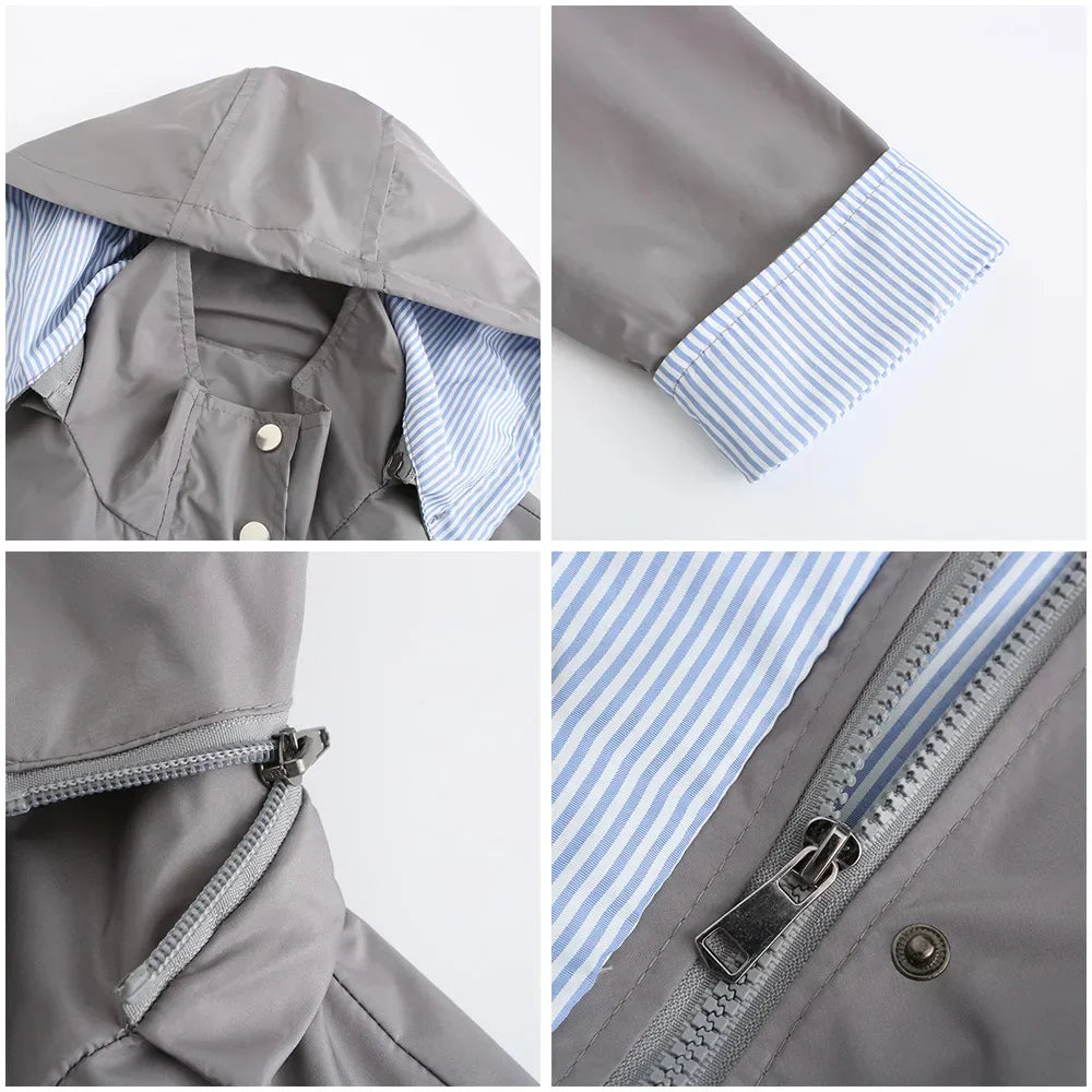 Levoire | Veste Coupe-Vent Polyvalente Avec Capuche