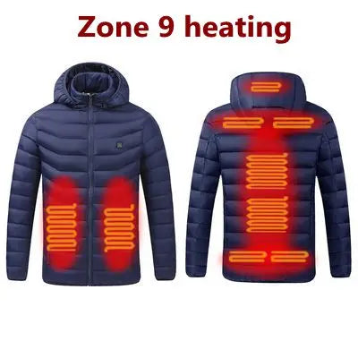 Levoire | Veste Chauffante Usb Intelligente Pour Homme