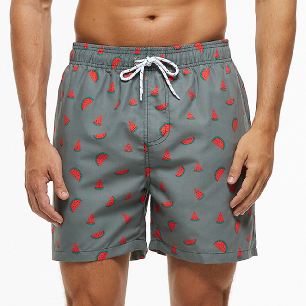 Levoire | Maillots De Bain Accrocheurs Gris & Pastèques