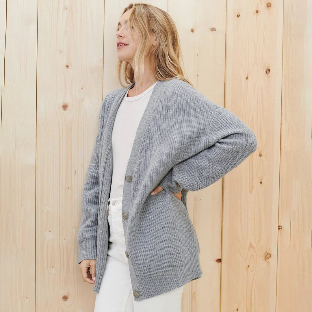Levoire | Élégant Cardigan Long Pour Femmes