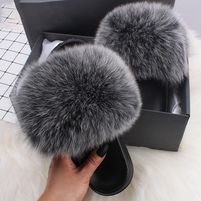 Levoire | Chaussons Chauds Pour Femmes, Pantoufles Douces Et Confortables Pour La Maison Gris