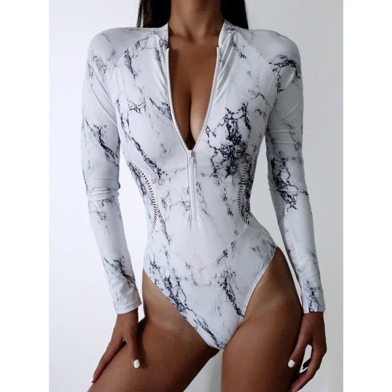 Levoire | Maillot De Bain Une Pièce Avec Manches Longues 2