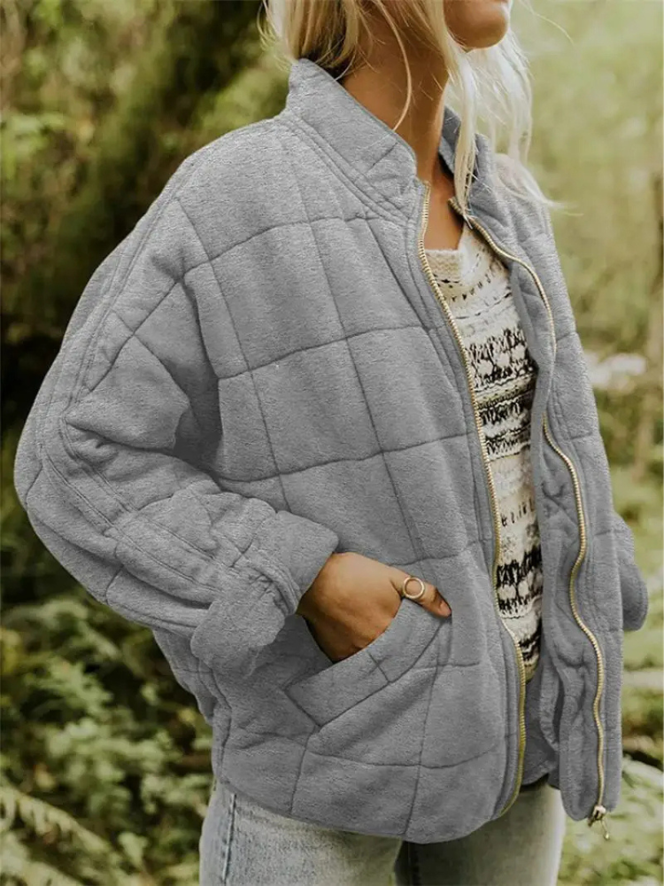 Levoire | Veste Transition Confortable Printemps Gris